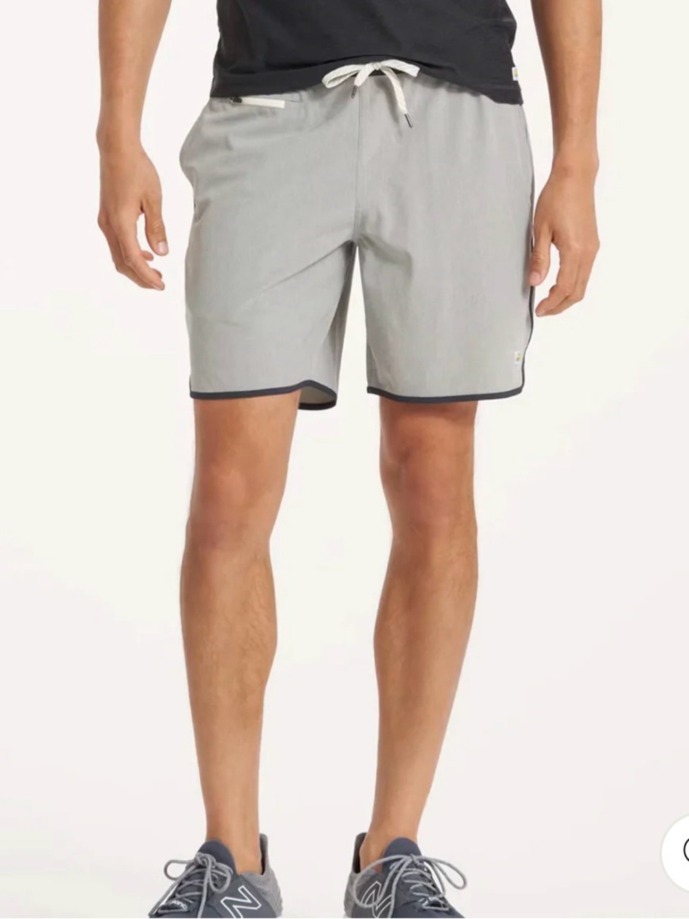 VUORI
BANKS SHORT - EUCALYPTUS LINEN TEXTURE